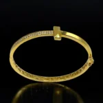 Bracelet Simple en Or Jaune 18 Carats