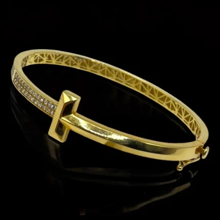 Bracelet Simple en Or Jaune 18 Carats