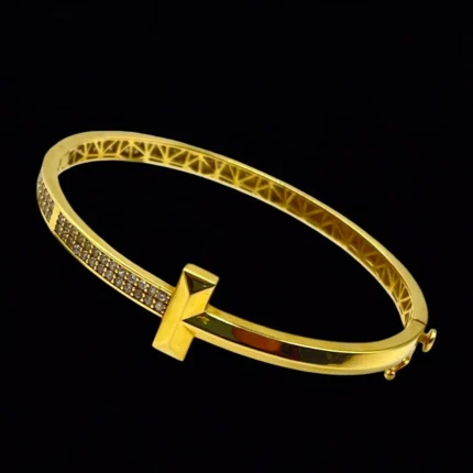 Bracelet Simple en Or Jaune 18 Carats