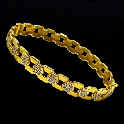 Magnifique Bracelet en Or Jaune 18K