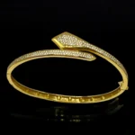 Bracelet Contemporain en Or Jaune 18K