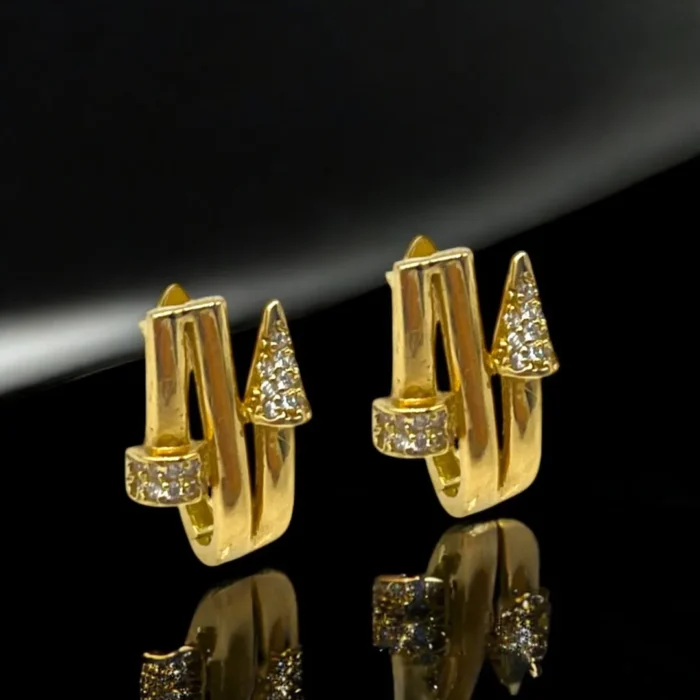 Magnifiques Boucles d’Oreilles en Or 18K