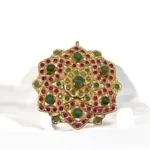 Magnifique Broche Traditionnelle en Or 18K