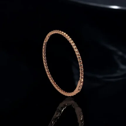 Bracelet Raffiné en Or Rose 18K