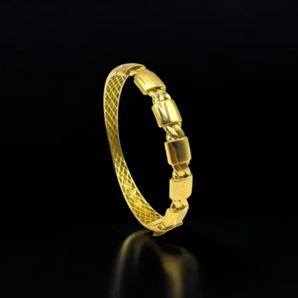 Bracelet Simple en Or Jaune 18K