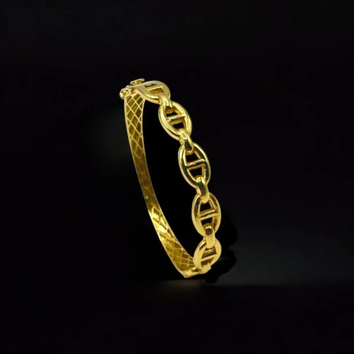 Moderne Bracelet en Or Jaune 18K