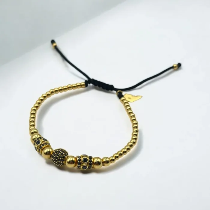 Bracelet Boule Tendance en Or 18K