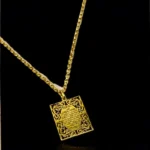 Chaîne avec Pendentif Ayat al-Kursi