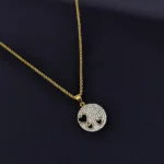 Chaine avec Magnifique Pendentif en Or