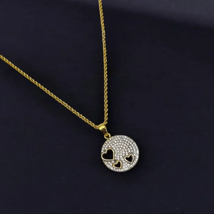 Chaine avec Magnifique Pendentif en Or