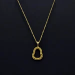 Chaîne Pendentif Moderne en Or 18K