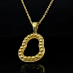 Chaîne Pendentif Moderne en Or 18K