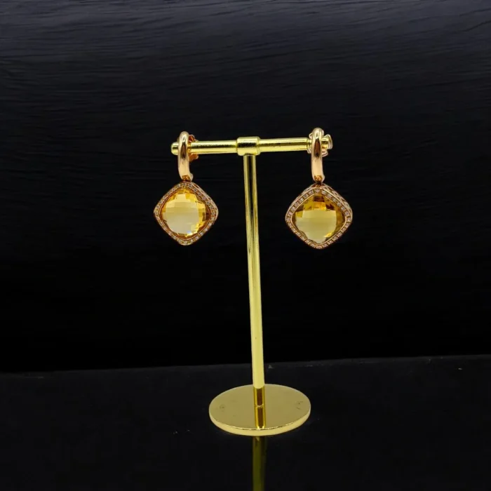 Boucles d'oreilles en or rose 18K
