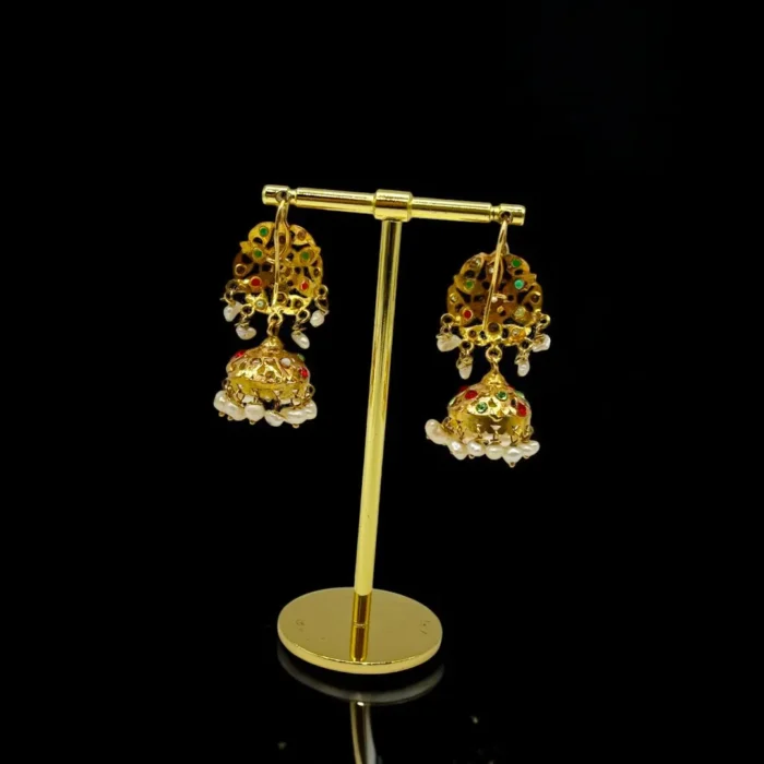 Boucles d'oreilles en or jaune 18 carat