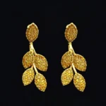 Boucles d'Oreilles en Or Jaune 18K