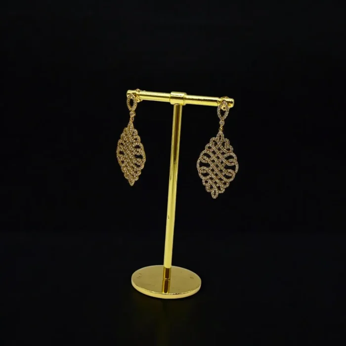 Sublimes Boucles d'Oreilles en Or 18K