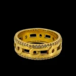 Magnifique Bague en Or Jaune 18K