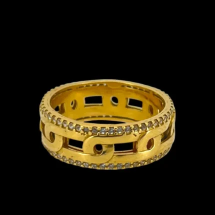 Magnifique Bague en Or Jaune 18K