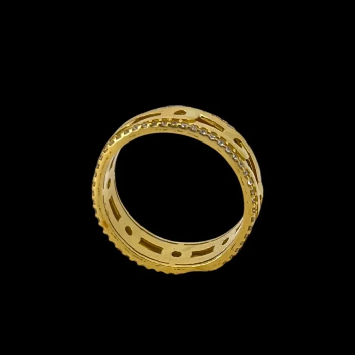 Magnifique Bague en Or Jaune 18K