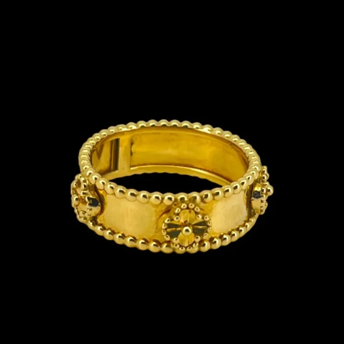 Bague Van Cleef en Or Jaune 18K