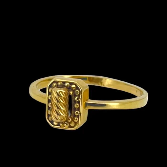 Superbe Bague en Or Jaune 18K