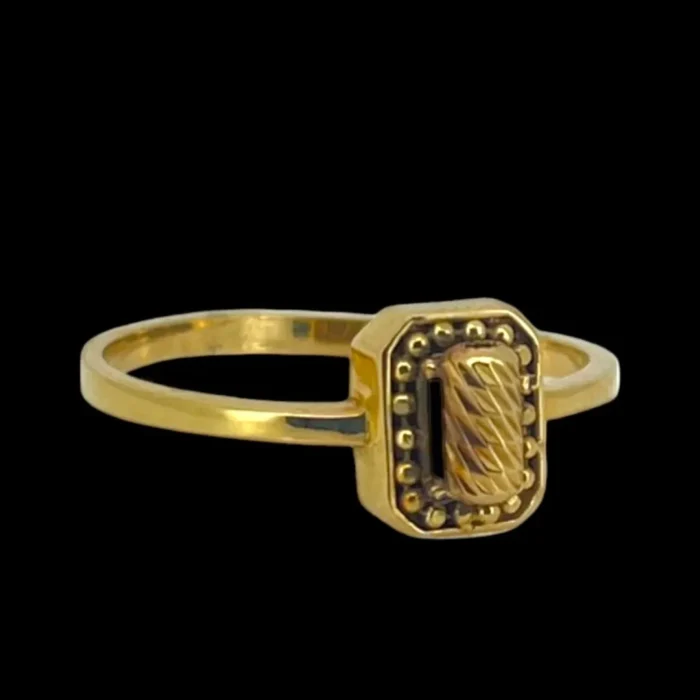 Superbe Bague en Or Jaune 18K