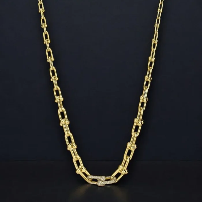 Collier Tiffany en Or Jaune 18k