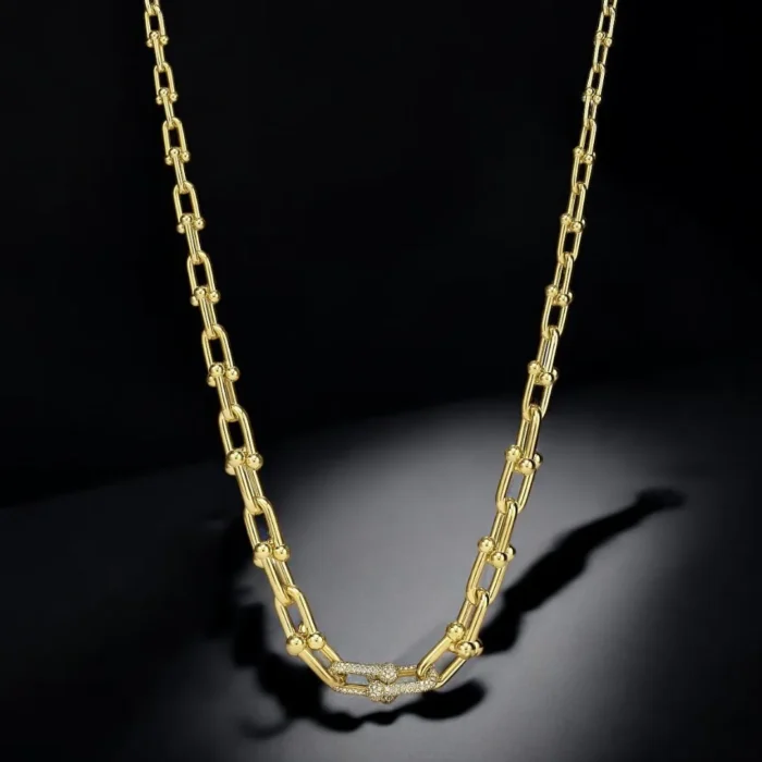 Collier Tiffany en Or Jaune 18k